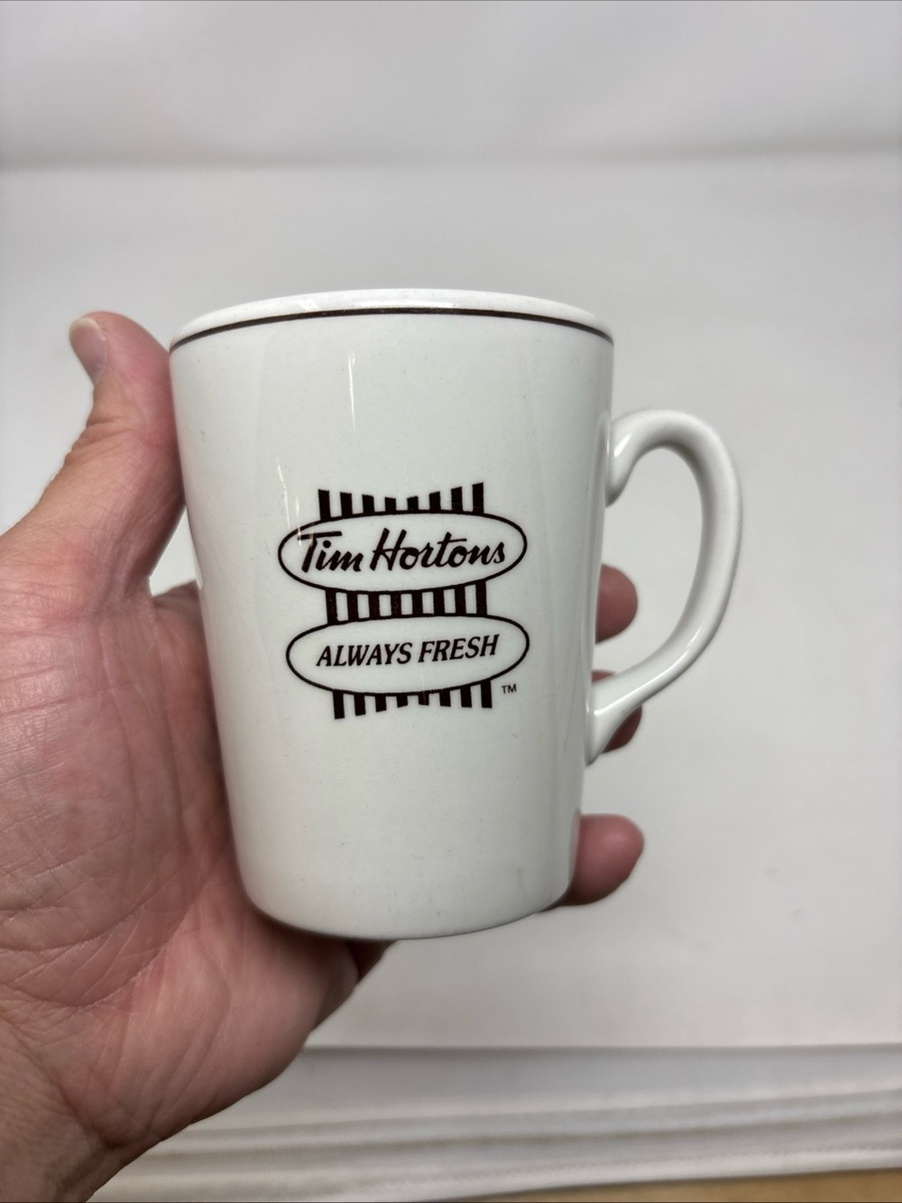 Tim Hortons Always Fresh Coffee Mug Cup Steelite International Vintage England